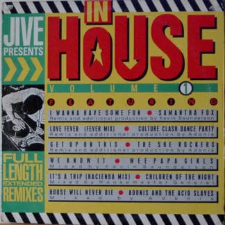 Various - Jive Presents "In House" Volume 1 (Full Length Extended Remixes)